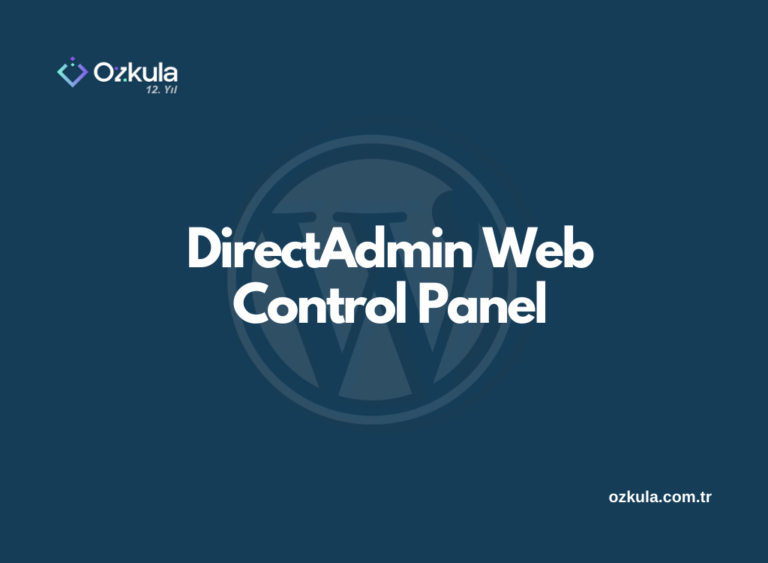 DirectAdmin Kontrol Paneli