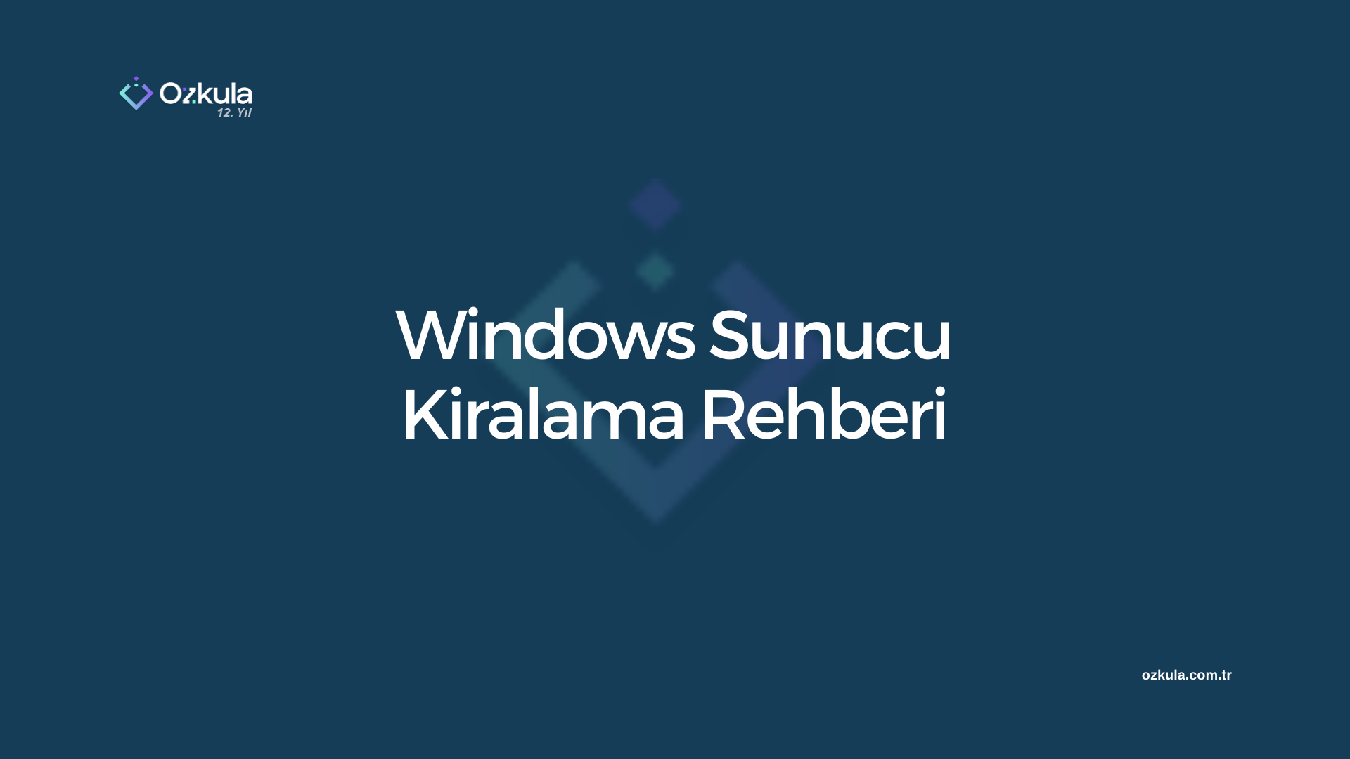 Windows Sunucu Kiralama Rehberi