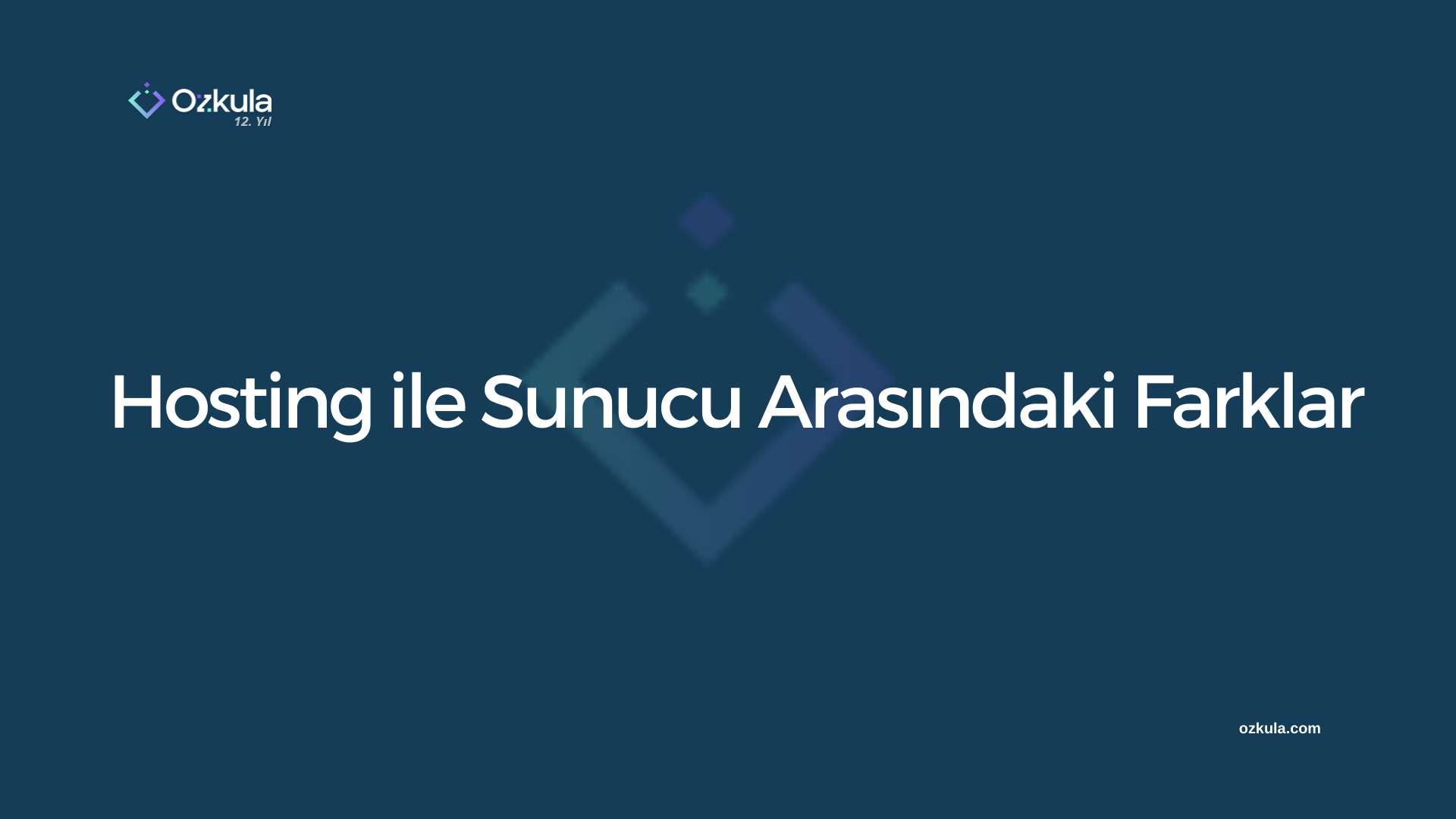 Hosting ile Sunucu Arasındaki Farklar