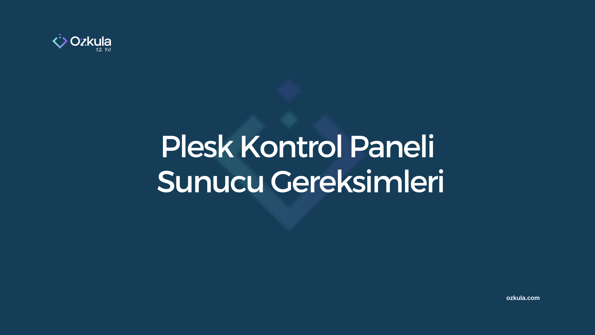 Plesk Kontrol Paneli Sunucu Gereksimleri