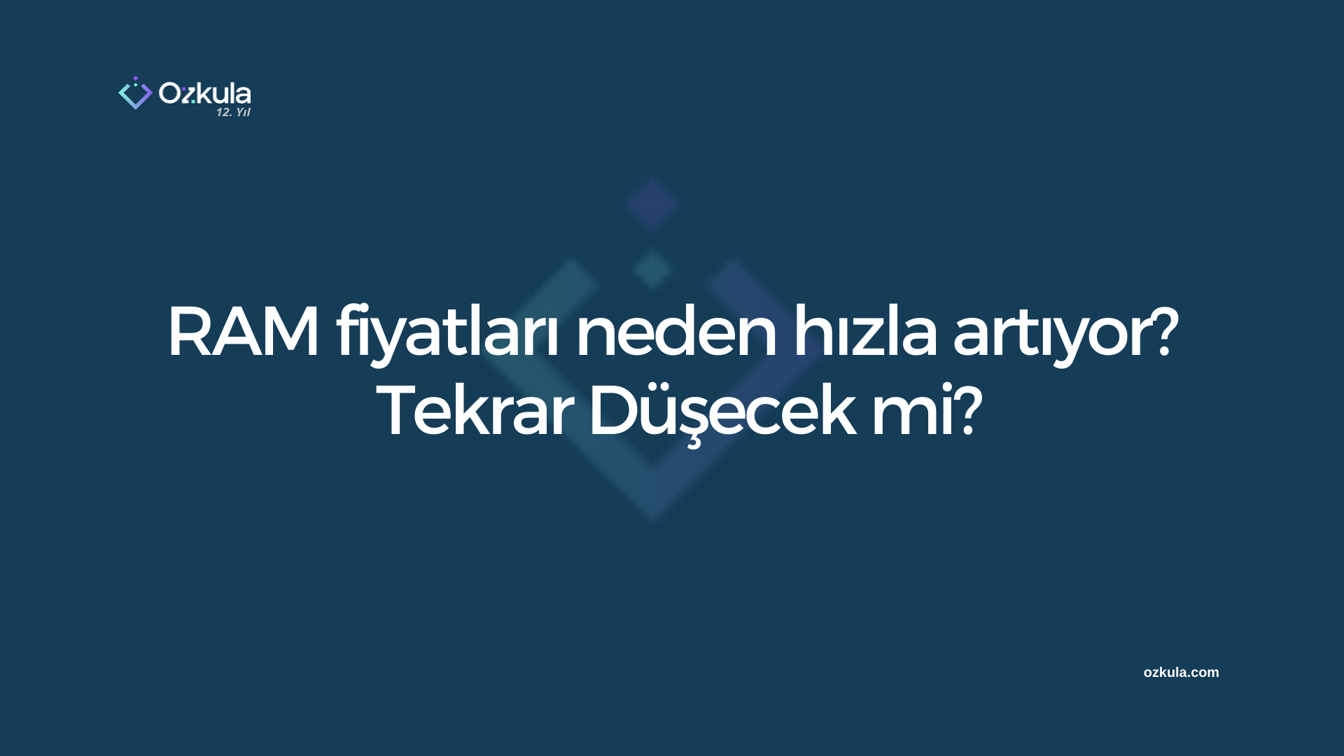 RAM fiyatları neden hızla artıyor? Tekrar Düşecek mi?